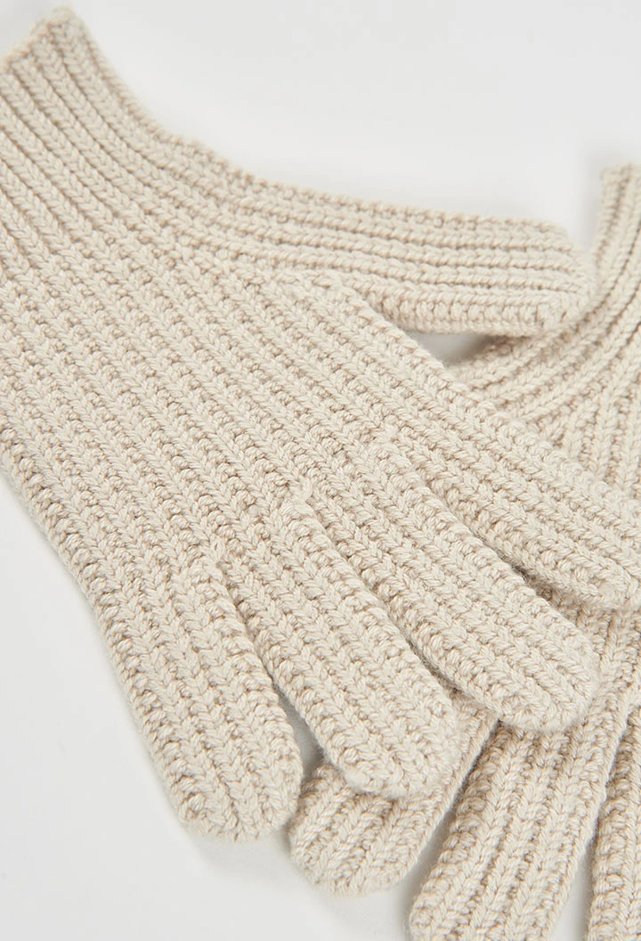 Guanto beige