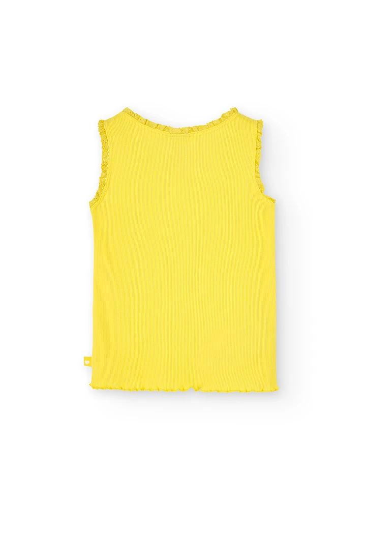 Camiseta malha para menina