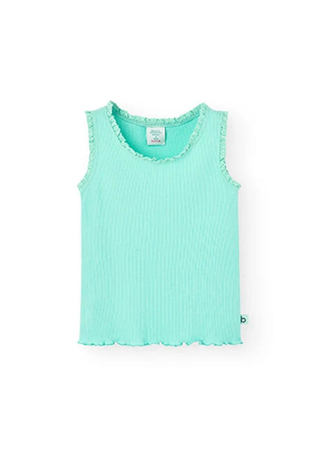 T-Shirt tricot pour fille