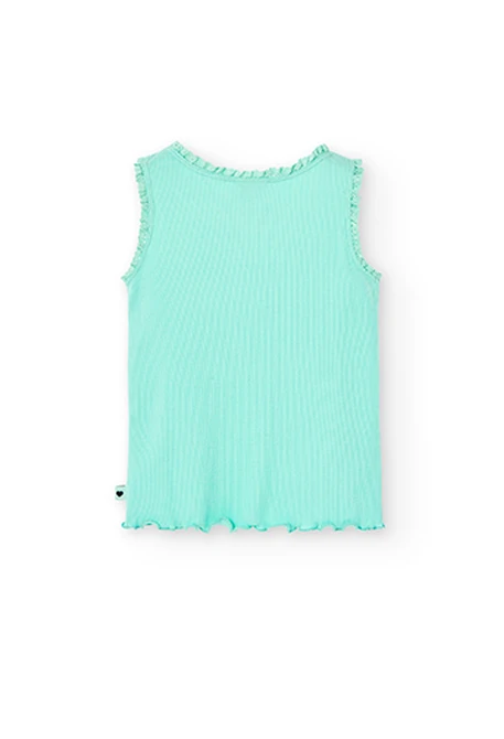T-Shirt tricot pour fille