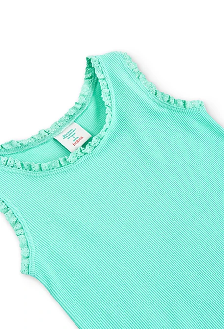 T-Shirt tricot pour fille