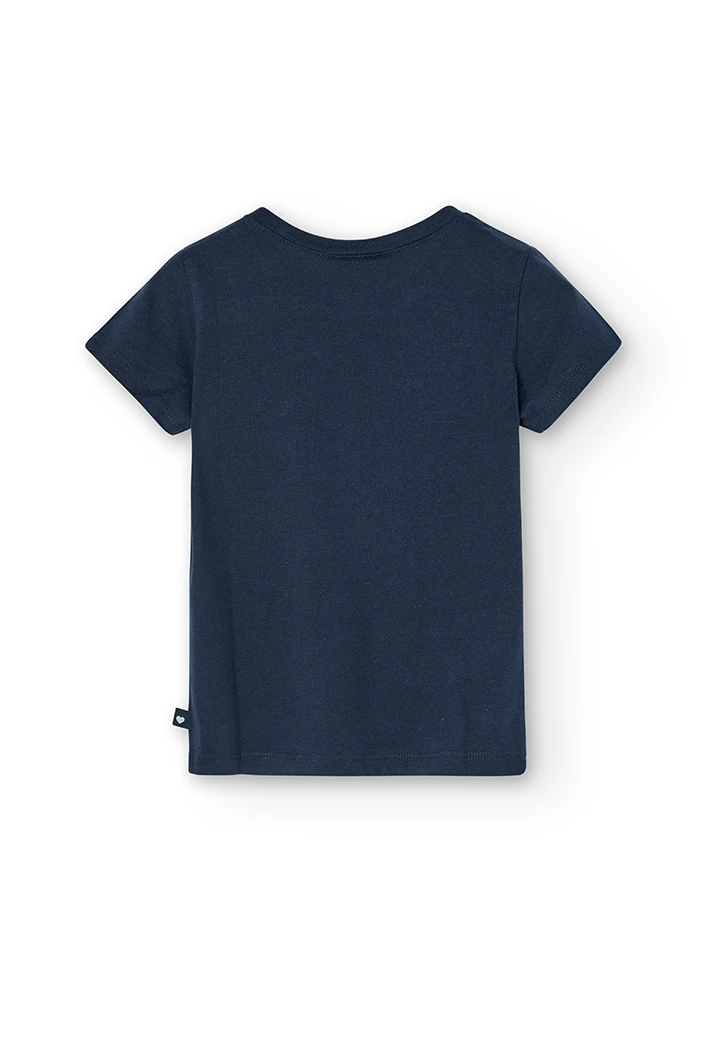 T-Shirt tricot basic pour fille