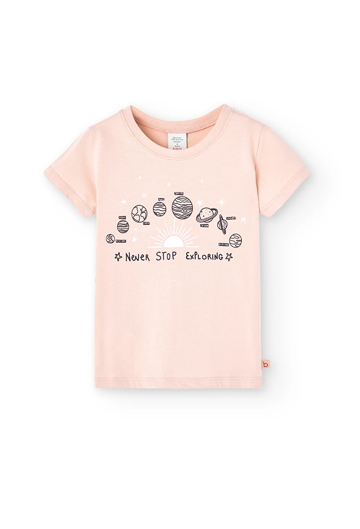 Knit t-Shirt basic for girl