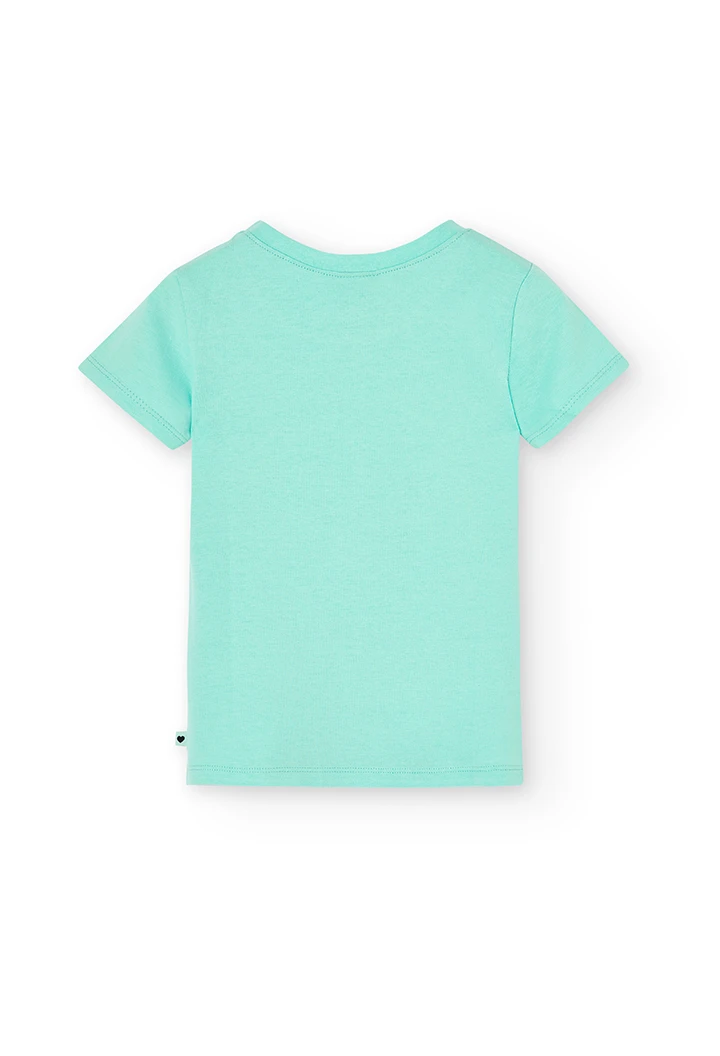 T-Shirt tricot basic pour fille
