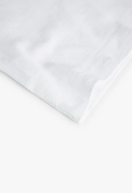 Strick-Shirt Canalé, für Mädchen, in Farbe Weiß