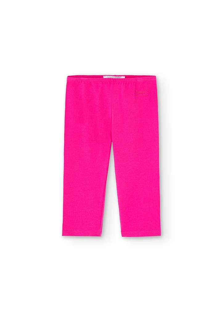 Leggings pirate rose pour bébé fille