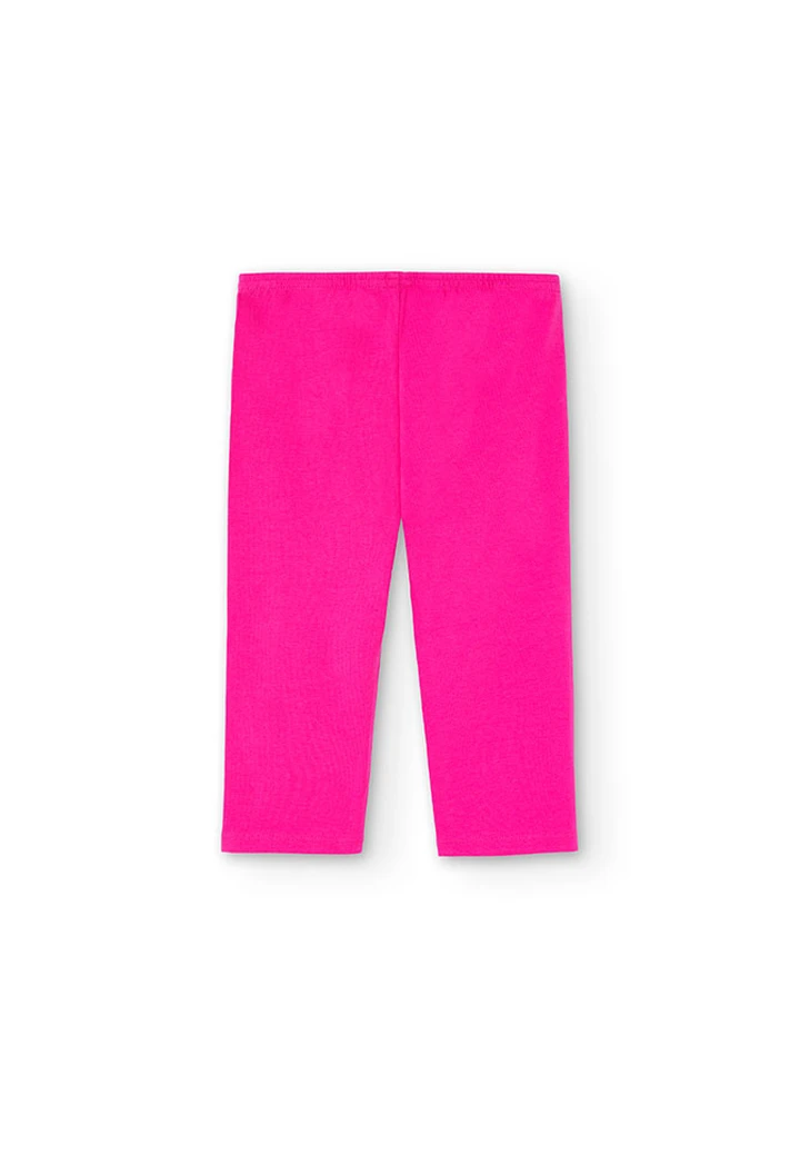 Leggings pirate rose pour bébé fille