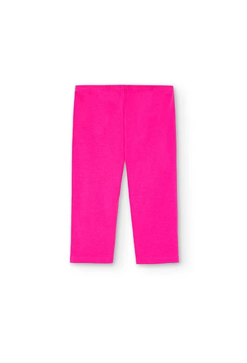 Baby girl\'s pink pirate leggings
