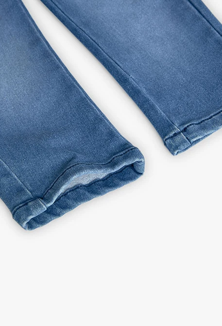 Pantalón denim niño azul