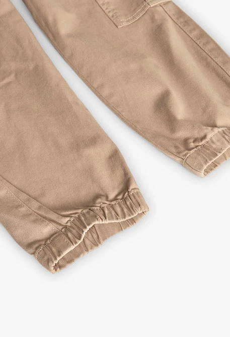 Boy´s beige cotton trousers