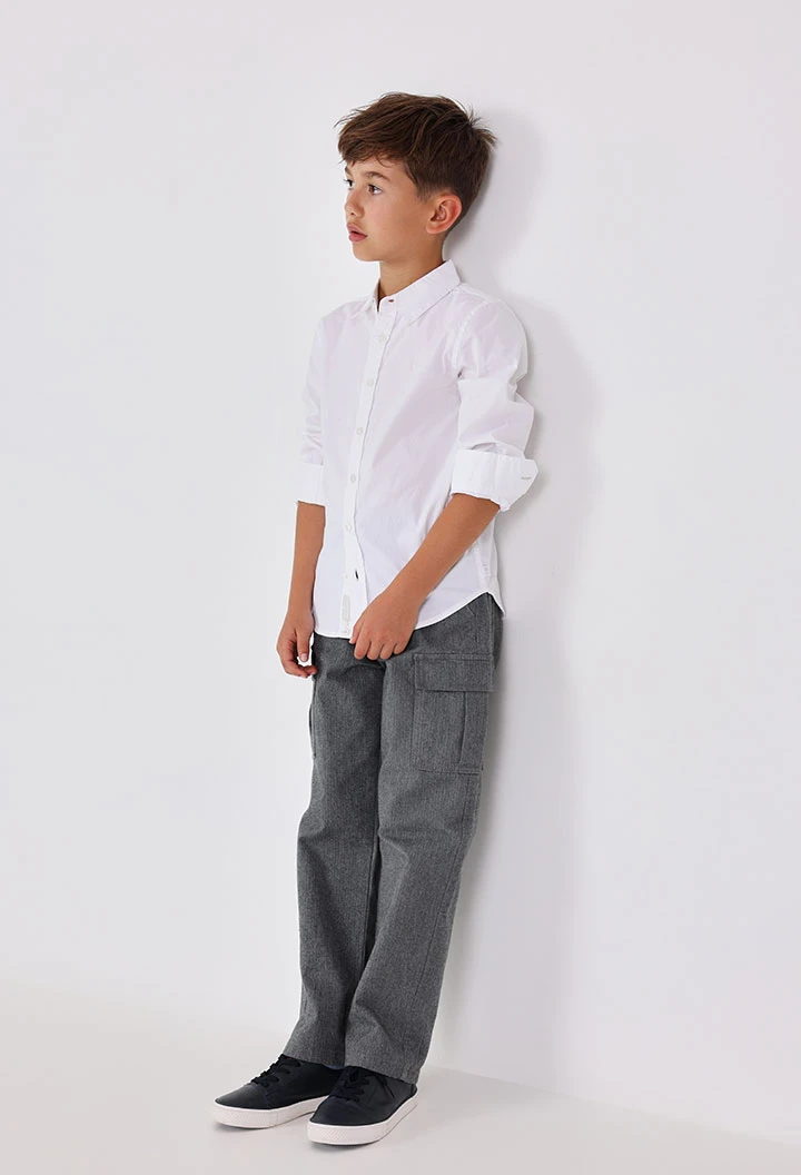 Pantaló nen gris