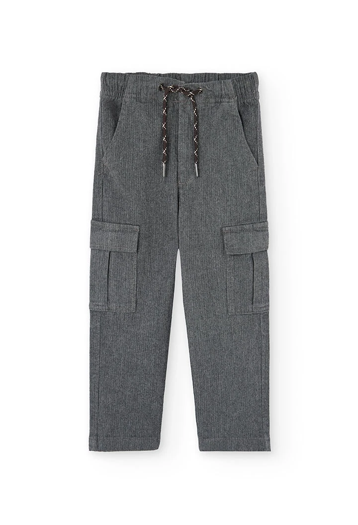 Pantaló nen gris