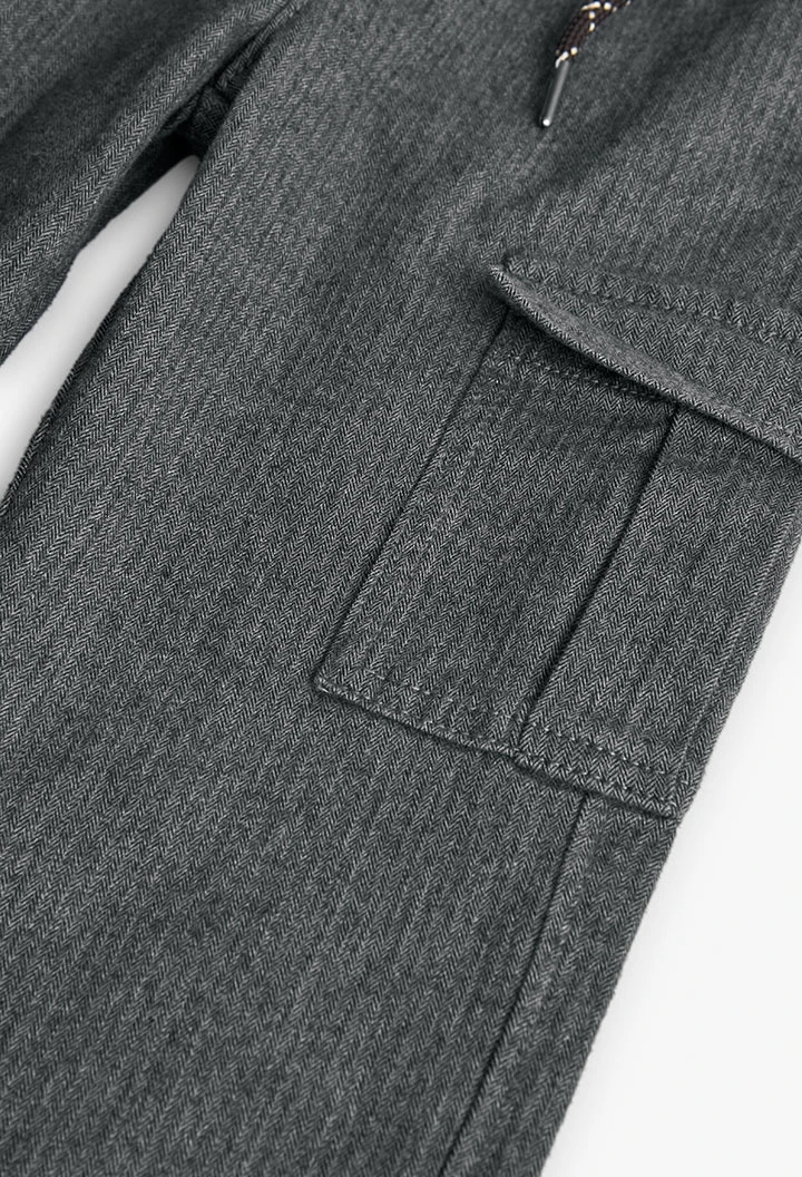 Pantaló nen gris