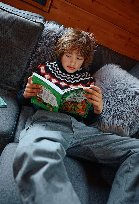 Grey trousers for boy