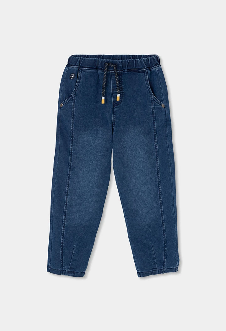Pantalon pour enfant en denim bleu
