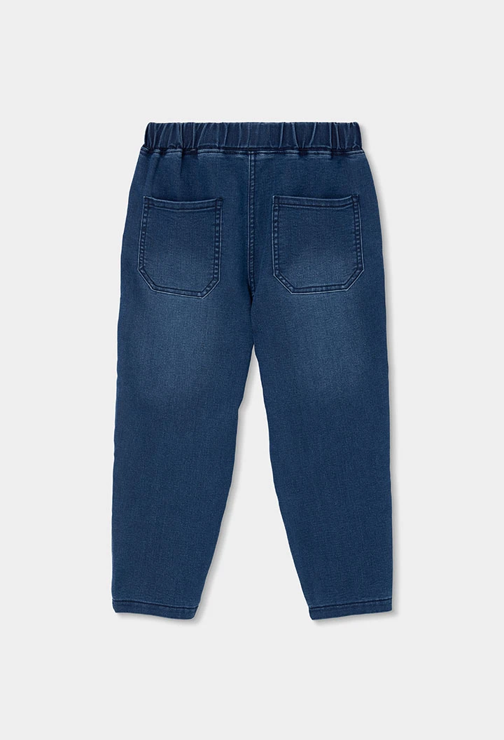 Jungenjeans in Blau Denim