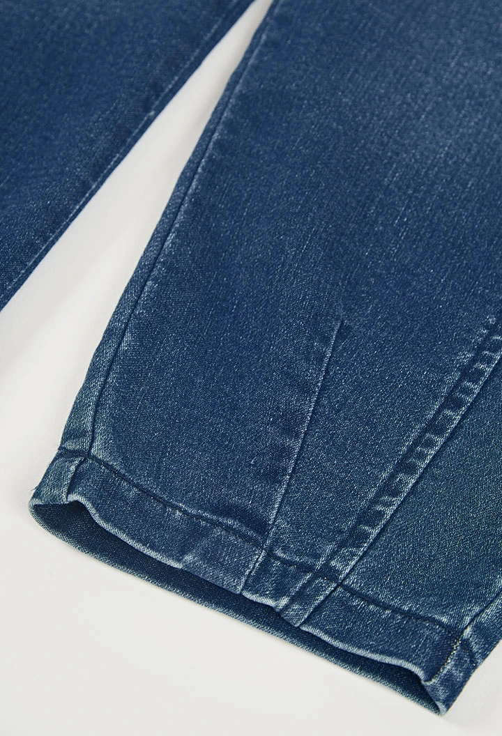 Pantalons de nen denim blau