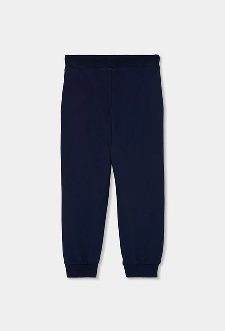 Conjunto sudadera y pantalón niño punto azul