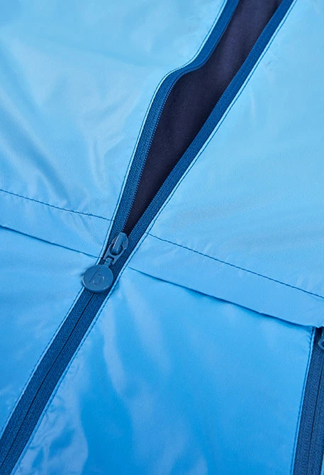 Technische blaue Parka für Jungen