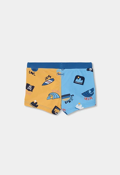 Bedruckte Badehose für Jungen UPF50+