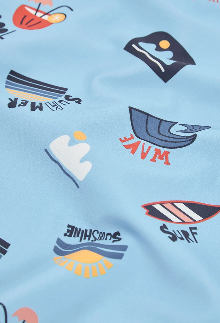 Boys? printed sun protection set