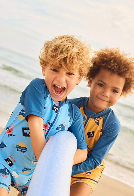 Ensemble enfant protection solaire imprimé UPF50+