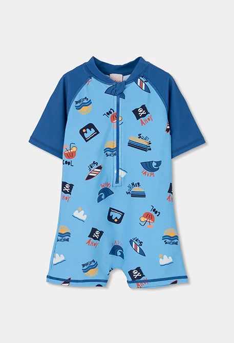 Boys? printed sun protection set
