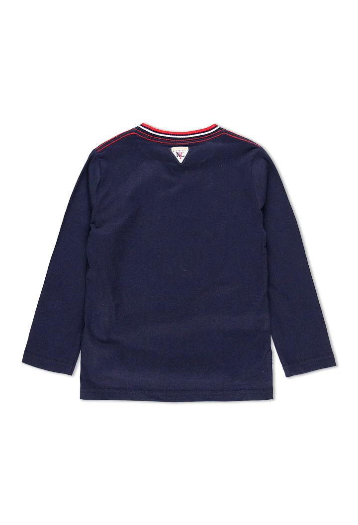 T-Shirt tricot manche longue pour garçon