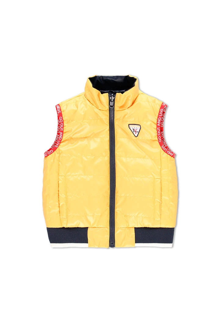Gilet en toile technique pour garçon