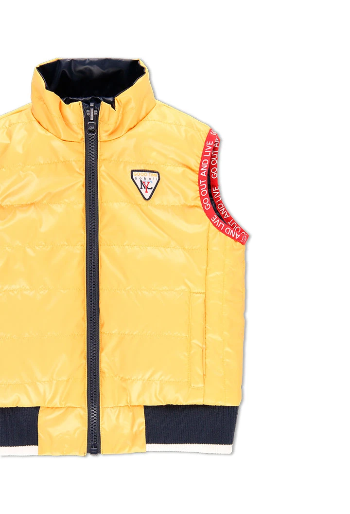 Gilet en toile technique pour garçon