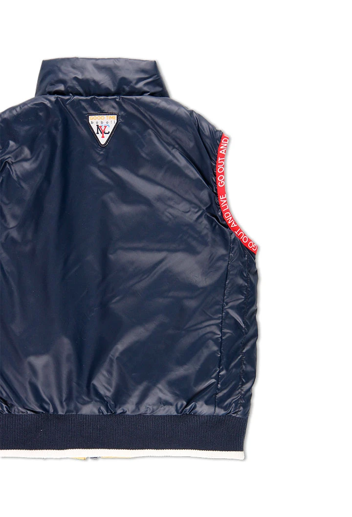 Gilet en toile technique pour garçon