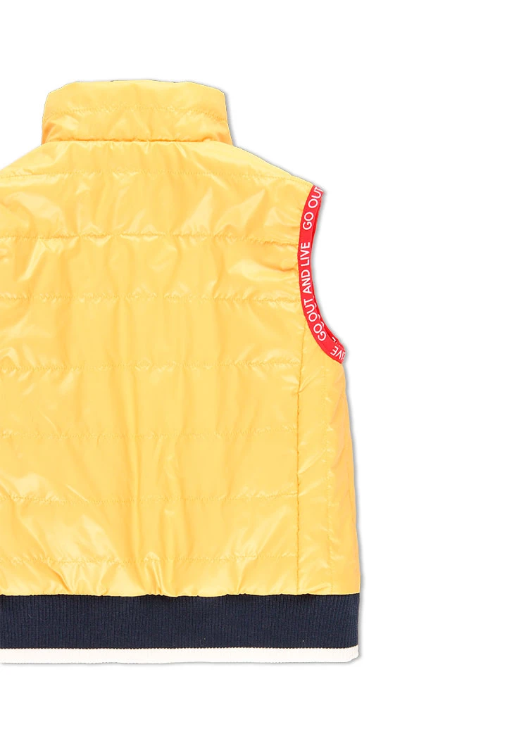 Gilet en toile technique pour garçon