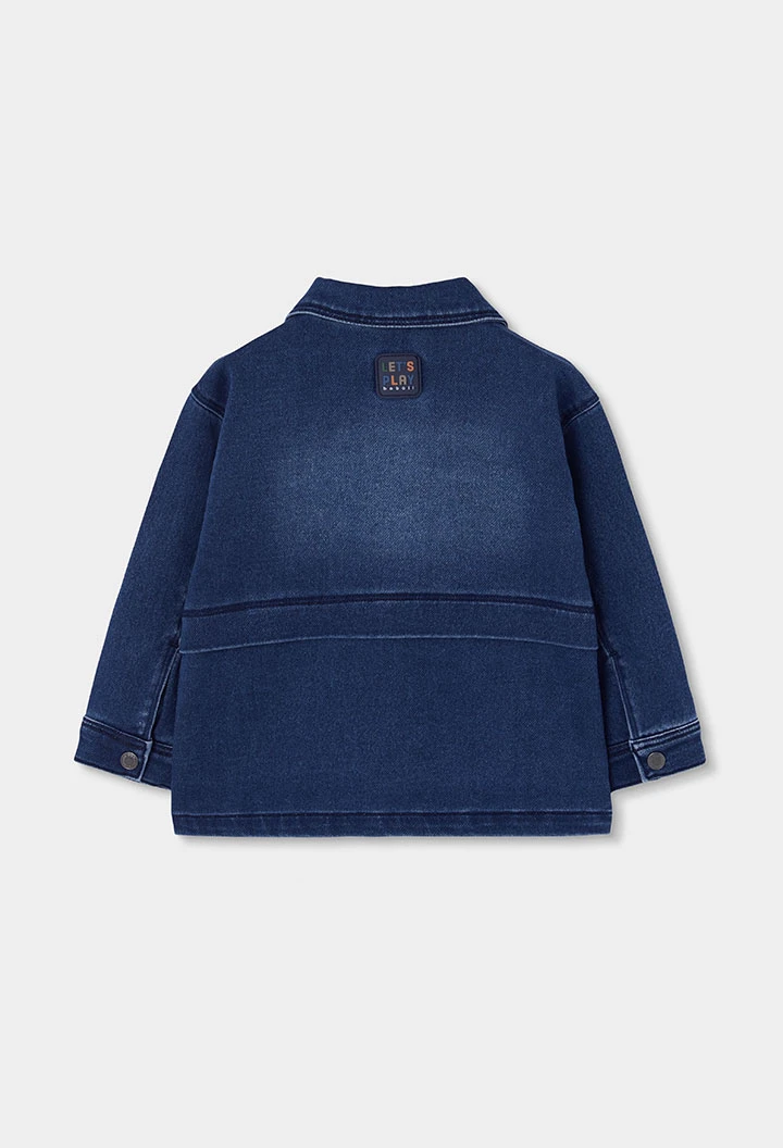 Surchemise denim garçon bleu Game On
