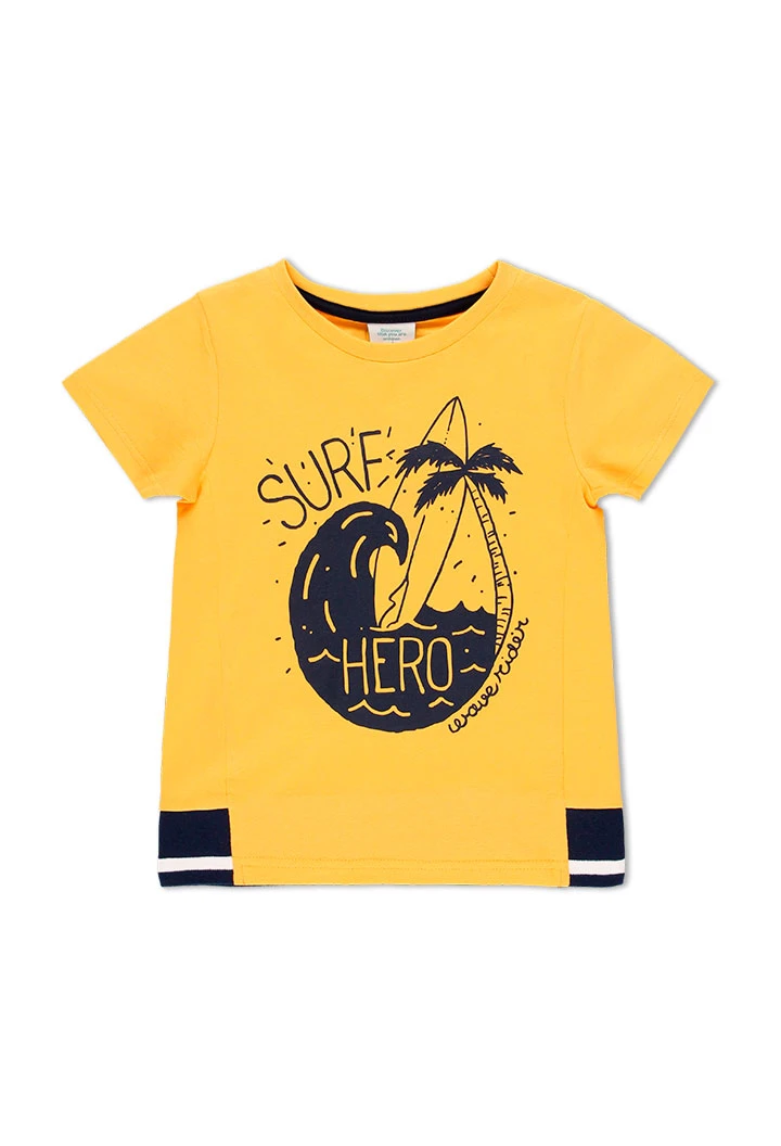 T-Shirt tricot "surfing" pour garçon