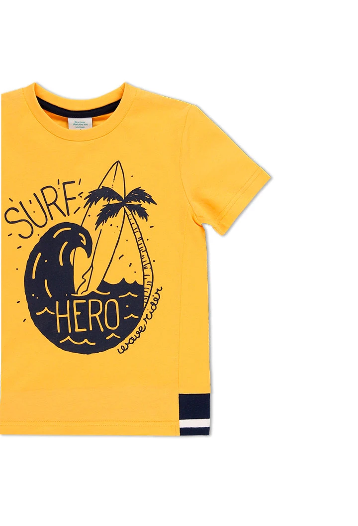 T-Shirt tricot "surfing" pour garçon