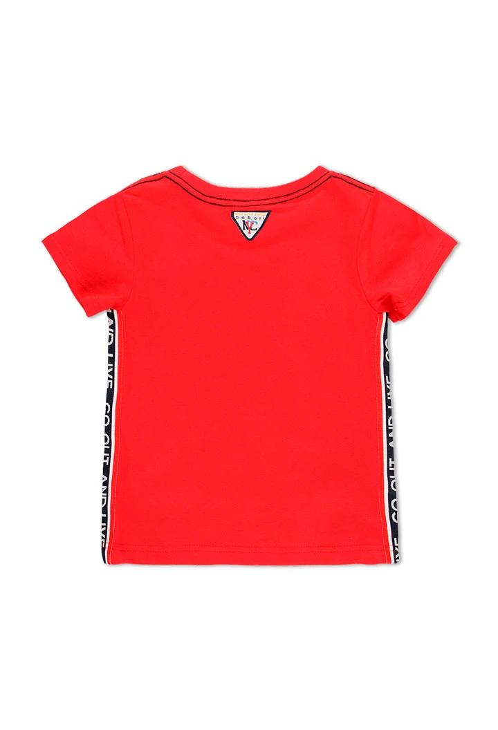 T-Shirt tricot "big waves" pour garçon