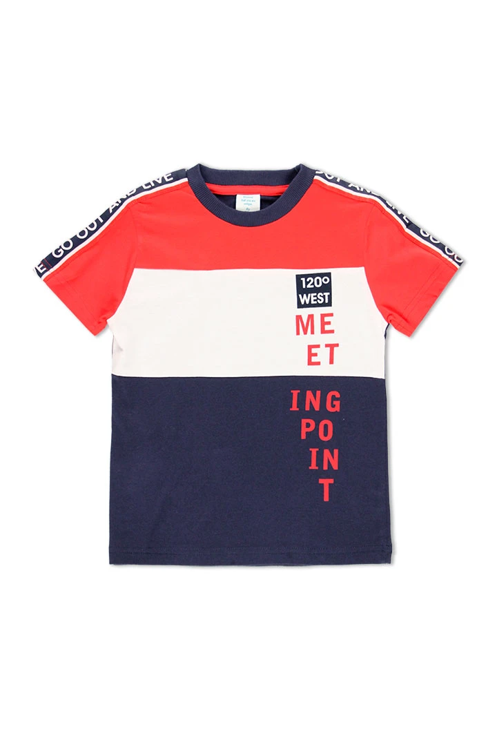 T-Shirt tricot pour garçon - organique