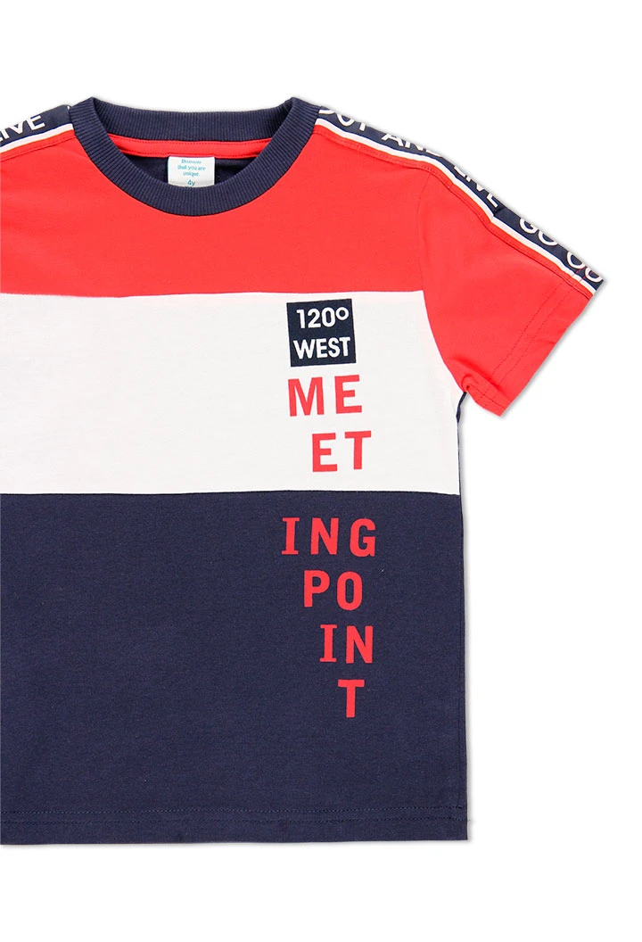 T-Shirt tricot pour garçon - organique