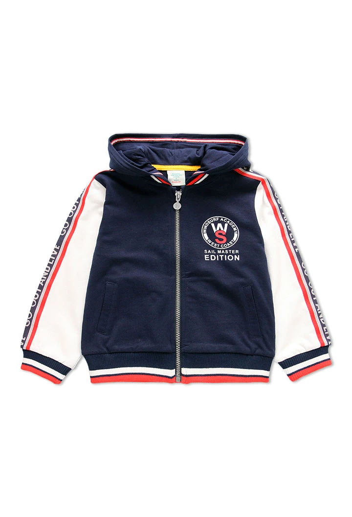 Veste en molleton à capuche pour garçon