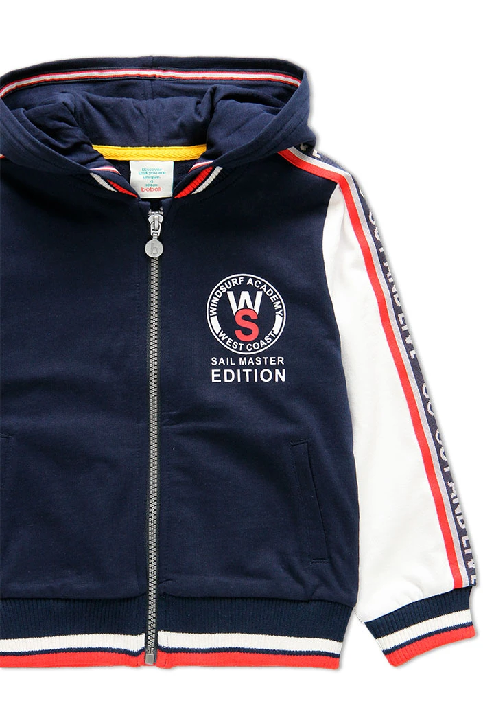 Veste en molleton à capuche pour garçon