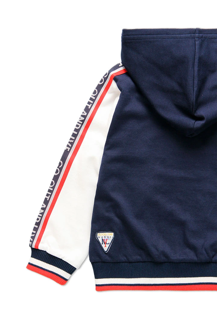 Veste en molleton à capuche pour garçon