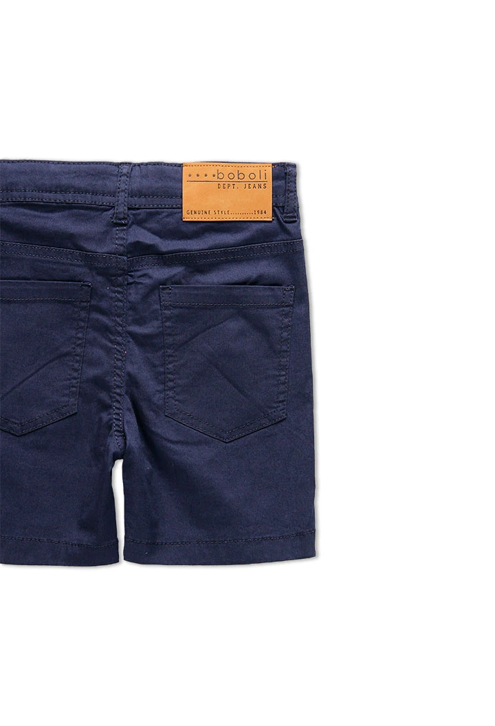 Bermuda en toile impermeable stretch pour garçon