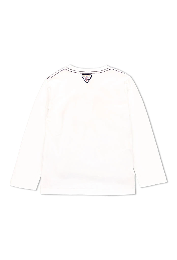 T-Shirt tricot "palmiers" pour garçon