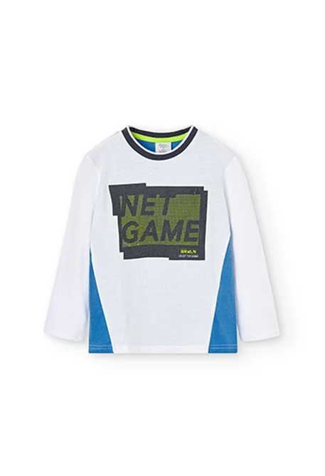 T-Shirt tricot pour garçon