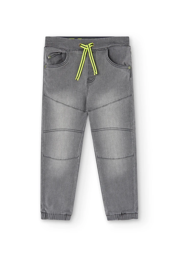 Jeans maille pour garçon