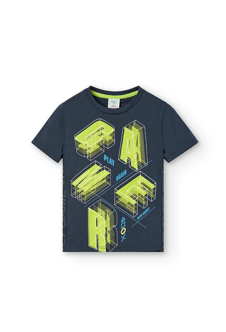 T-Shirt gestrickt für junge
