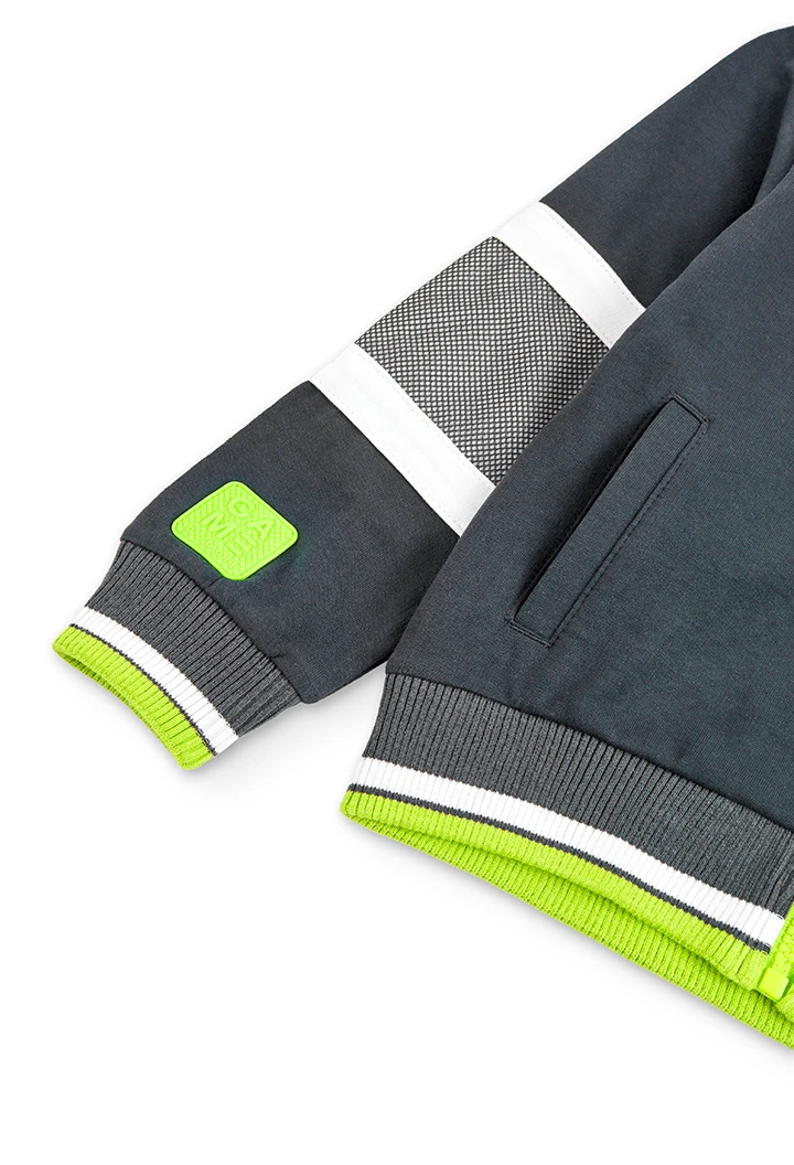 Veste en molleton à capuche pour garçon
