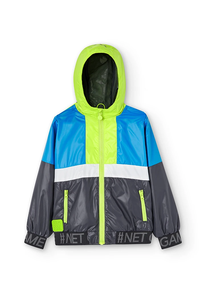 Parka technisches stoff für junge