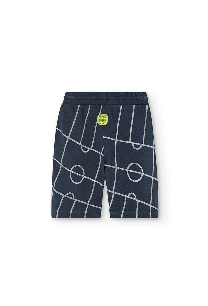 Sweat kurze hose gedruckt für junge