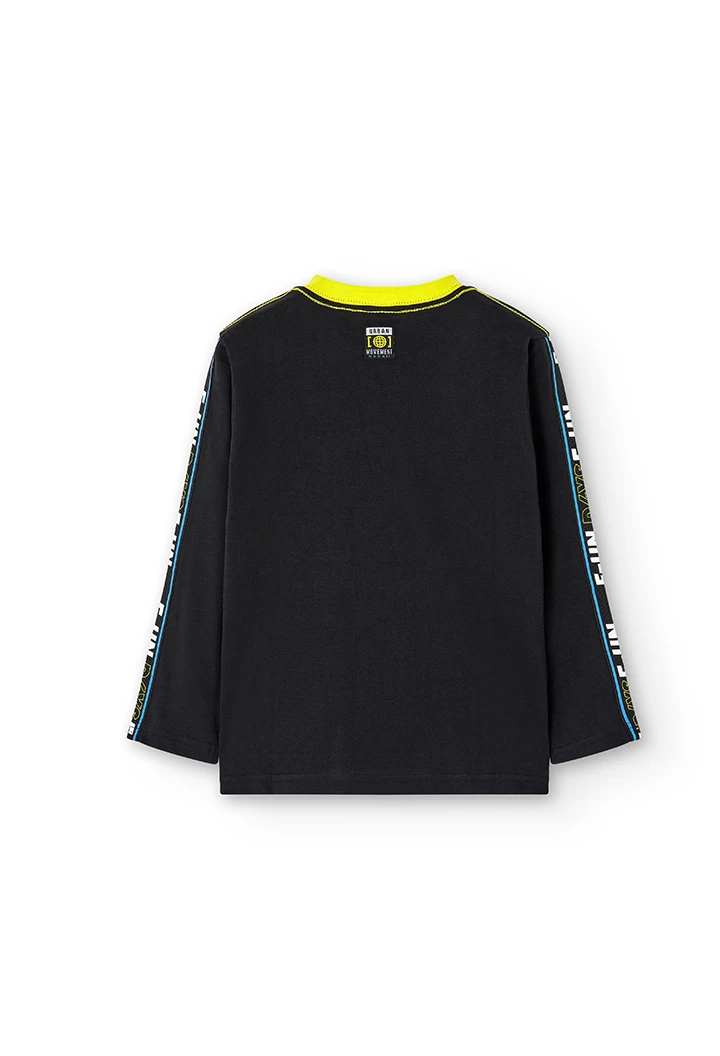 Knit t-Shirt long sleeves for boy